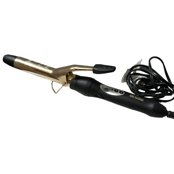 Andis CI-44 1” Professional Gold Ceramic Curling Iron EUC - Picture 6 of 10